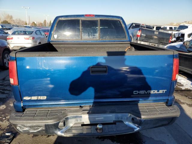 1GCDT13W71K159280 - 2001 CHEVROLET S TRUCK S1 BLUE photo 6