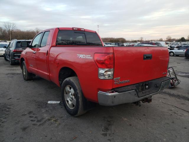 5TFBV58138X041973 - 2008 TOYOTA TUNDRA DOU RED photo 2