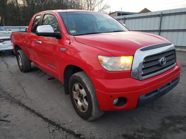 5TFBV58138X041973 - 2008 TOYOTA TUNDRA DOU RED photo 4