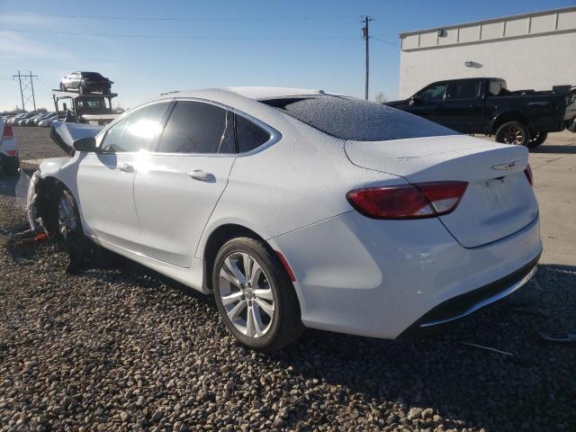 1C3CCCAB0FN692573 - 2015 CHRYSLER 200 LIMITE WHITE photo 2