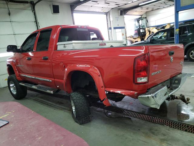 1D7KS28D66J150905 - 2006 DODGE RAM 2500 S Կարմիր լուսանկար 2