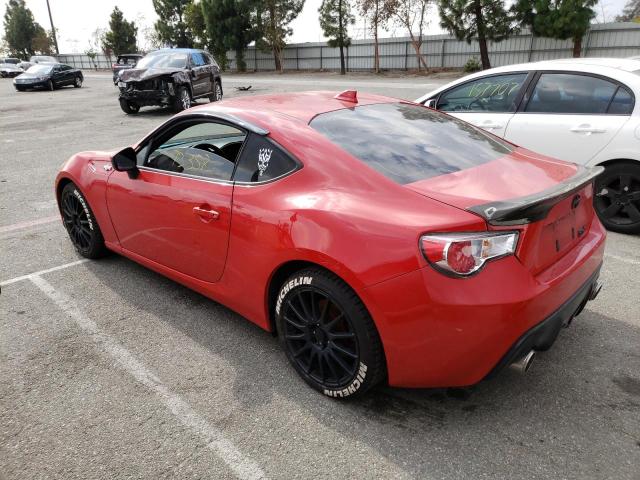 JF1ZNAA11G8705087 - 2016 TOYOTA SCION FR-S RED photo 2