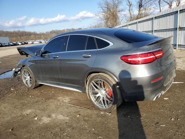 WDC0J8KB5KF495199 - 2019 MERCEDES-BENZ GLC COUPE GRAY photo 2