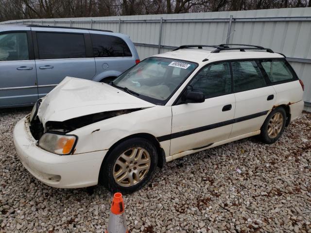 4S3BH6256Y7309424 - 2000 SUBARU LEGACY BRI WHITE photo 1