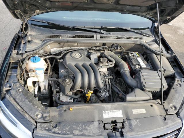 3VW2K7AJ8CM384370 - 2012 VOLKSWAGEN JETTA BASE 黑色 照片 11