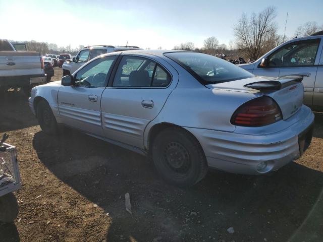 1G2NE52T41M569508 - 2001 PONTIAC GRAND AM S SILVER photo 2