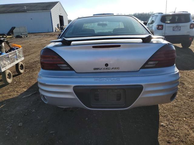 1G2NE52T41M569508 - 2001 PONTIAC GRAND AM S SILVER photo 6
