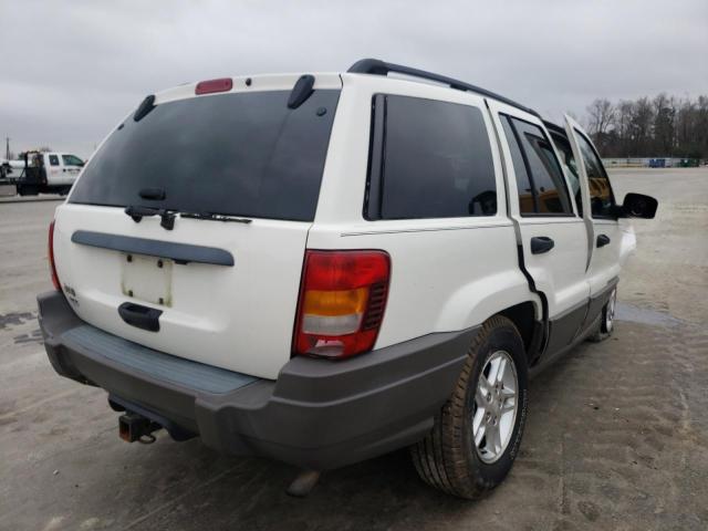 1J4GX48S93C550057 - 2003 JEEP LAREDO WHITE photo 4