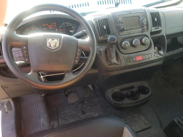 3C6LRVVG5ME543628 - 2021 RAM PROMASTER WHITE photo 8