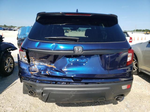 5FNYF7H5XLB004640 - 2020 HONDA PASSPORT E 蓝色 照片 6
