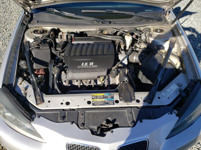 2G2WC55C761311993 - 2006 PONTIAC GRAND PRIX ვერცხლისფერი ფოტო 11
