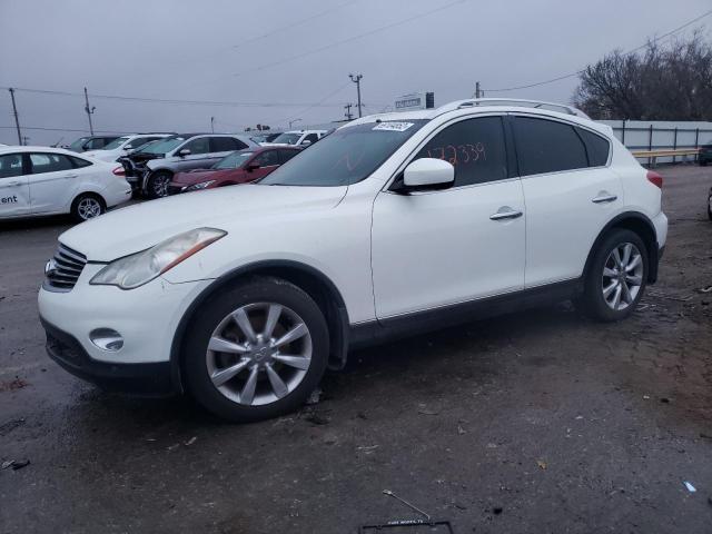 JNKAJ09E68M301861 - 2008 INFINITI EX35 BASE WHITE photo 1