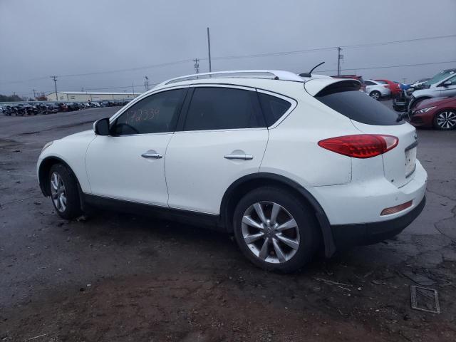 JNKAJ09E68M301861 - 2008 INFINITI EX35 BASE WHITE photo 2