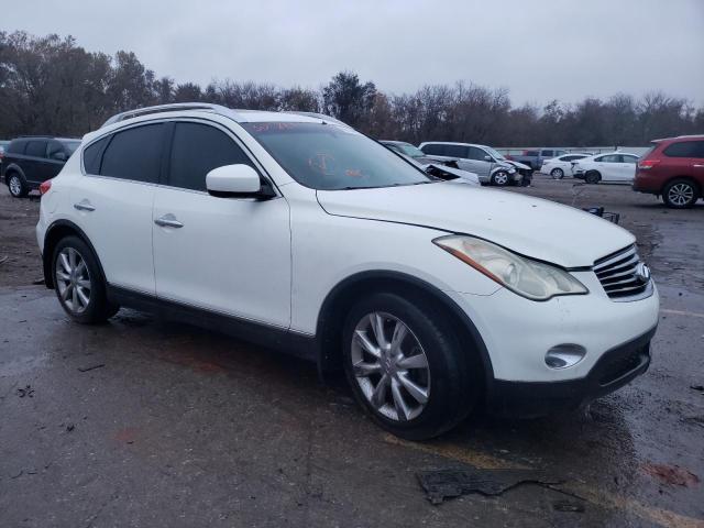 JNKAJ09E68M301861 - 2008 INFINITI EX35 BASE WHITE photo 4