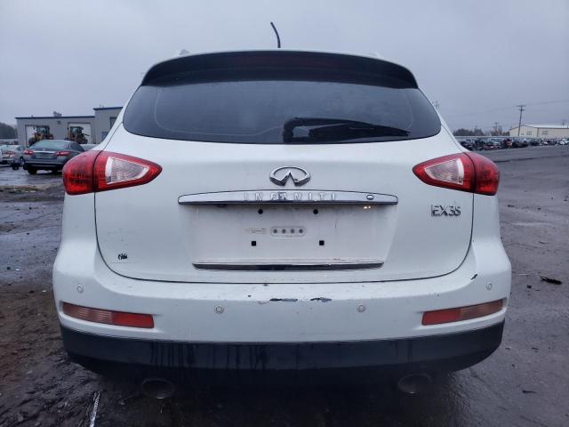 JNKAJ09E68M301861 - 2008 INFINITI EX35 BASE WHITE photo 6