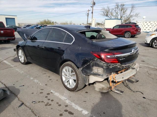 2G4GK5EX1G9160539 - 2016 BUICK REGAL BLACK photo 2