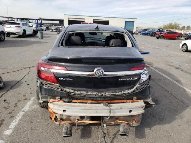 2G4GK5EX1G9160539 - 2016 BUICK REGAL BLACK photo 6
