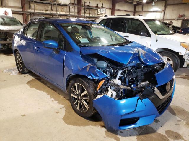 3N1CN8EV9ML841036 - 2021 NISSAN VERSA SV BLUE photo 4