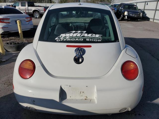 3VWCA21C4XM445747 - 1999 VOLKSWAGEN NEW BEETLE WHITE photo 6