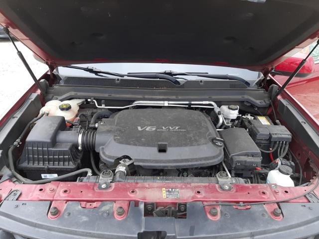 1GCHTCENXJ1****** - 2018 CHEVROLET COLORADO L MAROON photo 11