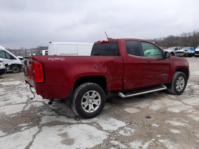 1GCHTCENXJ1****** - 2018 CHEVROLET COLORADO L MAROON photo 3