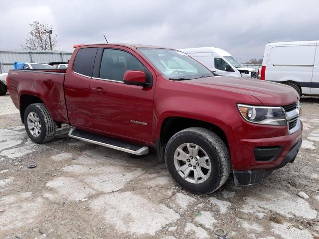1GCHTCENXJ1****** - 2018 CHEVROLET COLORADO L MAROON photo 4