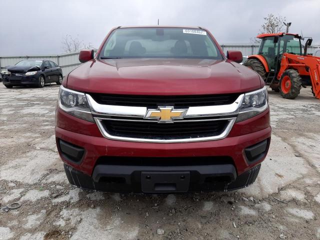 1GCHTCENXJ1****** - 2018 CHEVROLET COLORADO L MAROON photo 5