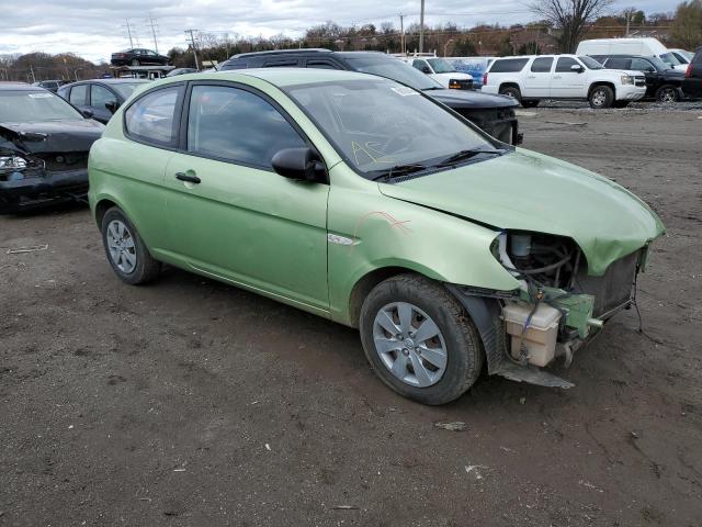 KMHCM36C19U137972 - 2009 HYUNDAI ACCENT GS GREEN photo 4