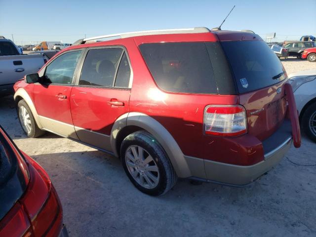 1FMDK07W49GA02467 - 2009 FORD TAURUS X E RED photo 2