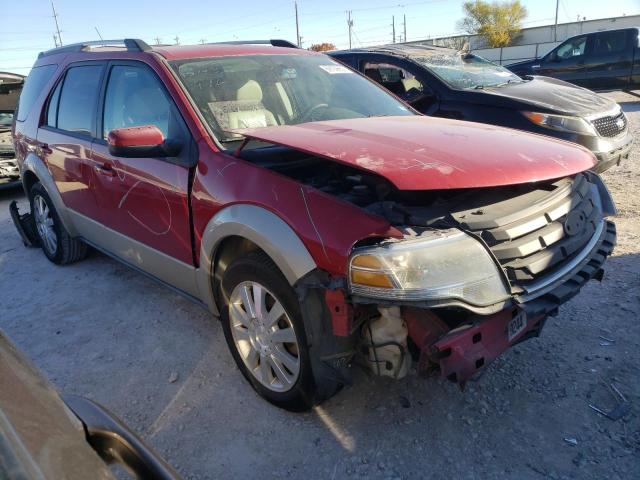 1FMDK07W49GA02467 - 2009 FORD TAURUS X E RED photo 4