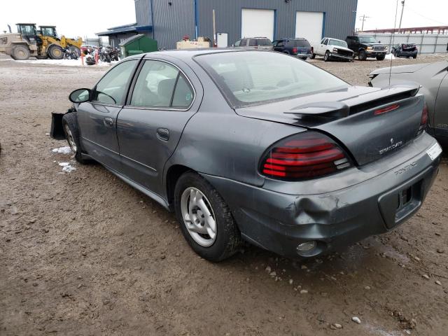 1G2NE52E25M250633 - 2005 PONTIAC GRAND AM GRAY photo 2