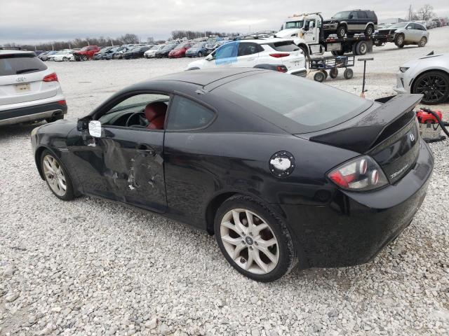 KMHHN66F58U294630 - 2008 HYUNDAI TIBURON GT BLACK photo 2