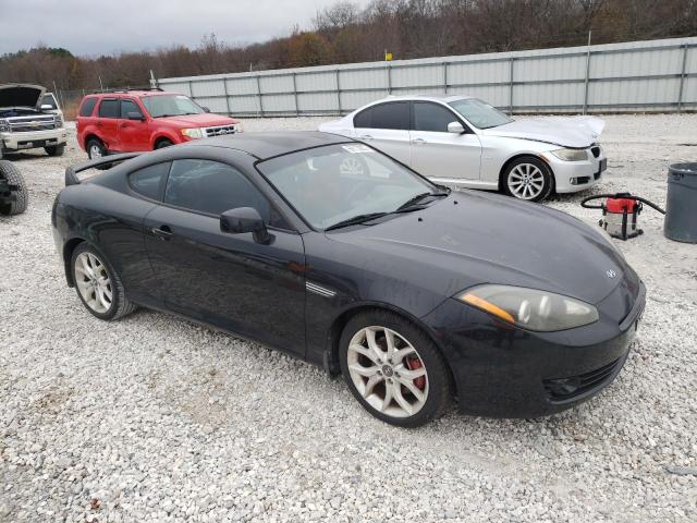 KMHHN66F58U294630 - 2008 HYUNDAI TIBURON GT BLACK photo 4