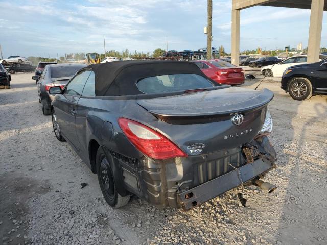 4T1FA38P57U110261 - 2007 TOYOTA CAMRY SOLA GRAY photo 2