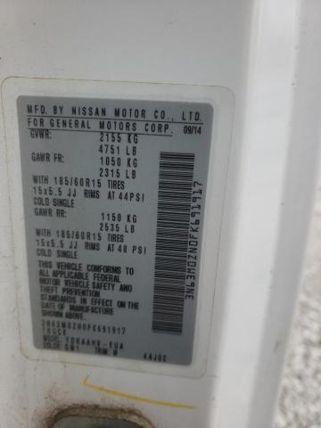 3N63M0ZN0FK691917 - 2015 CHEVROLET CITY EXPRE Weiß Foto 13