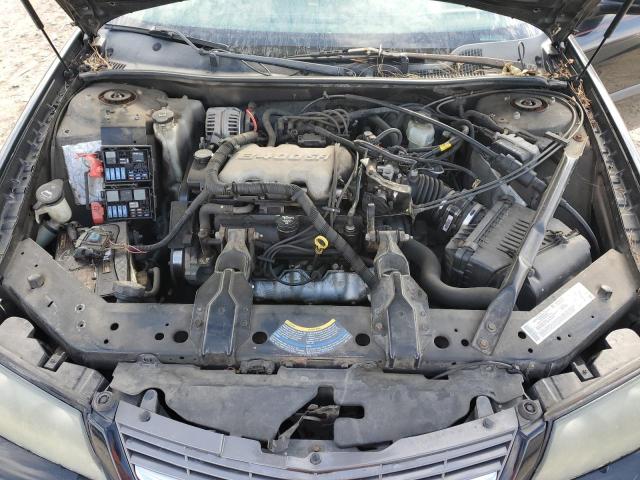 2G1WF52E849287980 - 2004 CHEVROLET IMPALA 4D BLACK photo 11