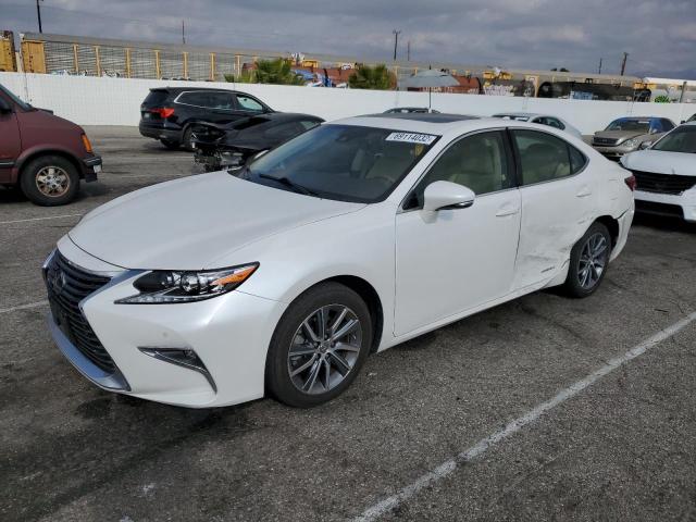 JTHBW1GG1J2191626 - 2018 LEXUS ES 300H WHITE photo 1