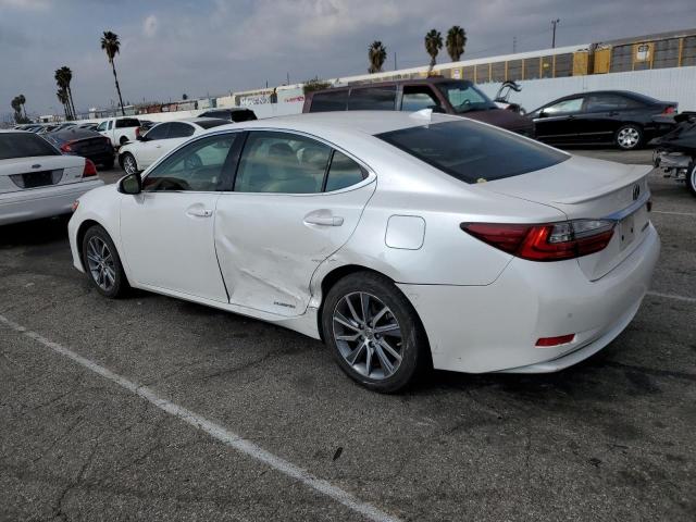 JTHBW1GG1J2191626 - 2018 LEXUS ES 300H WHITE photo 2