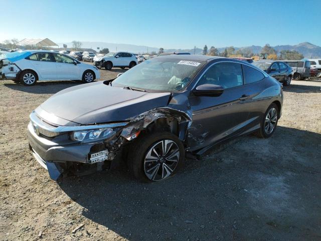 2HGFC3B71JH353178 - 2018 HONDA CIVIC EXL 灰色 照片 1