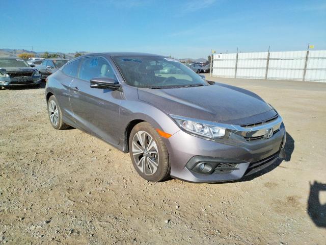 2HGFC3B71JH353178 - 2018 HONDA CIVIC EXL 灰色 照片 4