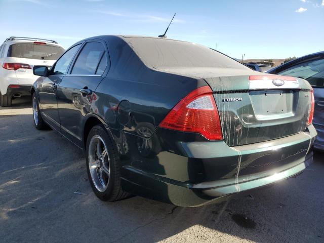 3FAHP0JA9AR350529 - 2010 FORD FUSION SEL GREEN photo 2