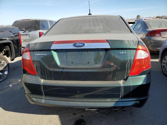 3FAHP0JA9AR350529 - 2010 FORD FUSION SEL GREEN photo 6