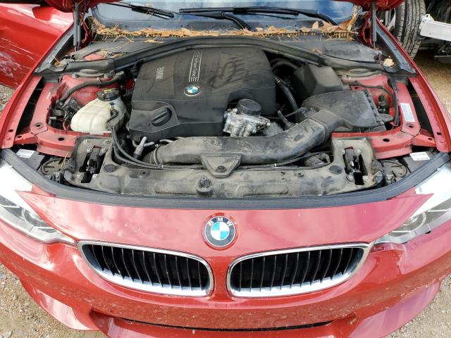 WBA3R1C50EK191444 - 2014 BMW 435 I RED photo 11