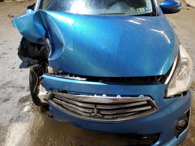 ML32F4FJ6KHF03895 - 2019 MITSUBISHI MIRAGE G4 BLUE photo 11