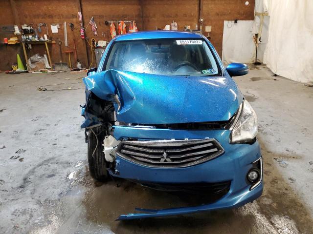 ML32F4FJ6KHF03895 - 2019 MITSUBISHI MIRAGE G4 BLUE photo 5