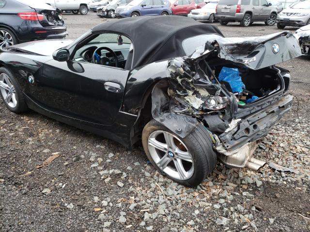 4USBT33525LR69792 - 2005 BMW Z4 2.5 BLACK photo 2