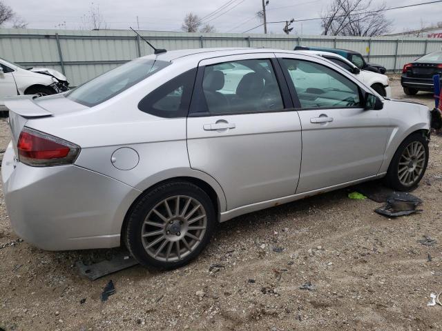 1FAHP3GN9AW222087 - 2010 FORD FOCUS SES SILVER photo 3