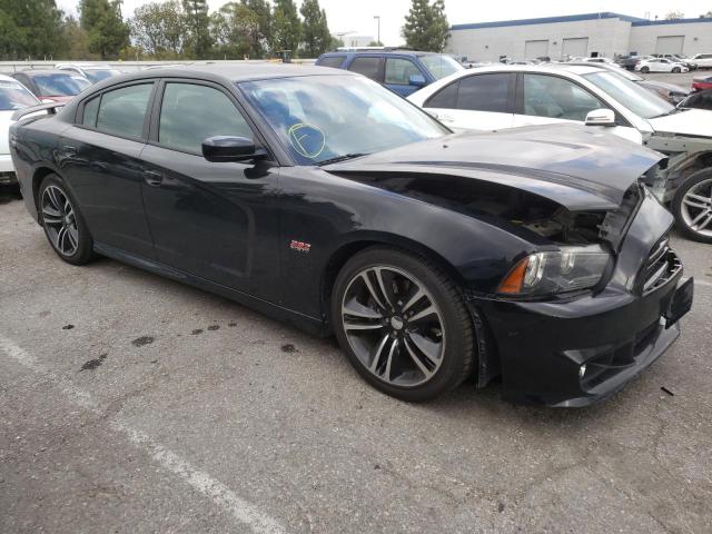 2C3CDXGJ8CH303041 - 2012 DODGE CHARGER SU BLACK photo 4