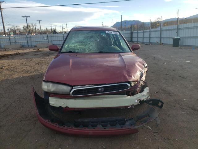 4S3BK6559S7323399 - 1995 SUBARU LEGACY LS RED photo 5