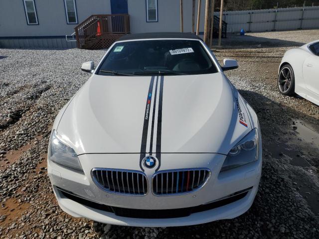 WBALZ3C54CDL72785 - 2012 BMW 650 I WHITE photo 5